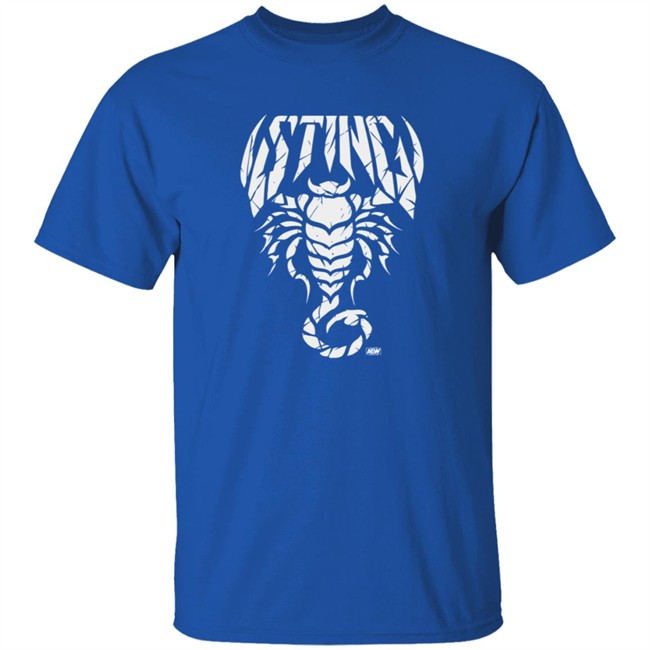 Limited Edition ShopAEW Merch Sting Defender Shirt Limited Edition ShopAEW Merch Sting Defender Shirt