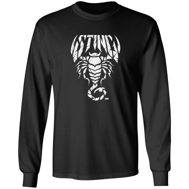 Limited Edition ShopAEW Merch Sting Defender Shirt Limited Edition ShopAEW Merch Sting Defender Shirt