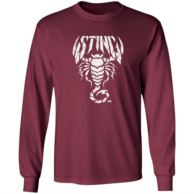 Limited Edition ShopAEW Merch Sting Defender Shirt Limited Edition ShopAEW Merch Sting Defender Shirt