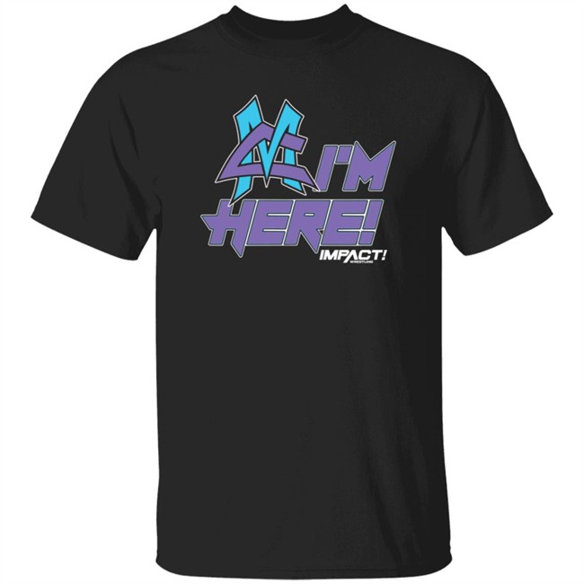 Limited Edition ShopImpact Impact Matt Cardona I'm Here T Shirt