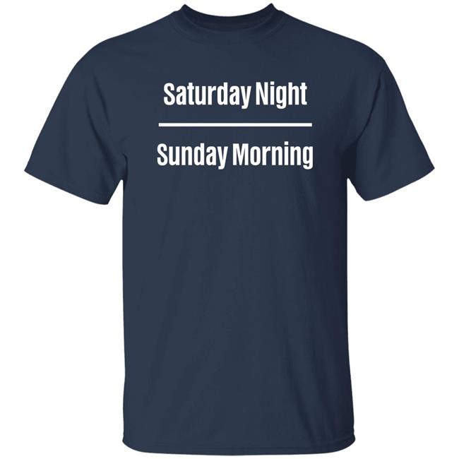 Back To The Island Thin Line Saturday Night Sunday Morning Shirt