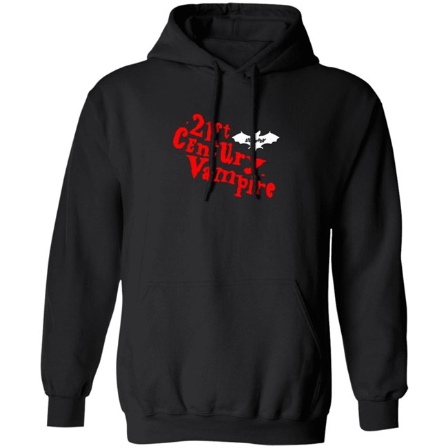 Limited Edition Lilhuddy Merch 21St Century Vampire Hoodie