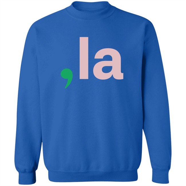 Limited Edition Kamala Harris Sorority Colors LA Sweatshirt Limited Edition Kamala Harris Sorority Colors LA Sweatshirt