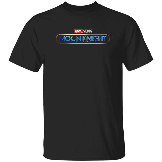 Moon Knight Merch Marvel Studios Moon Knight Main Logo T Shirt