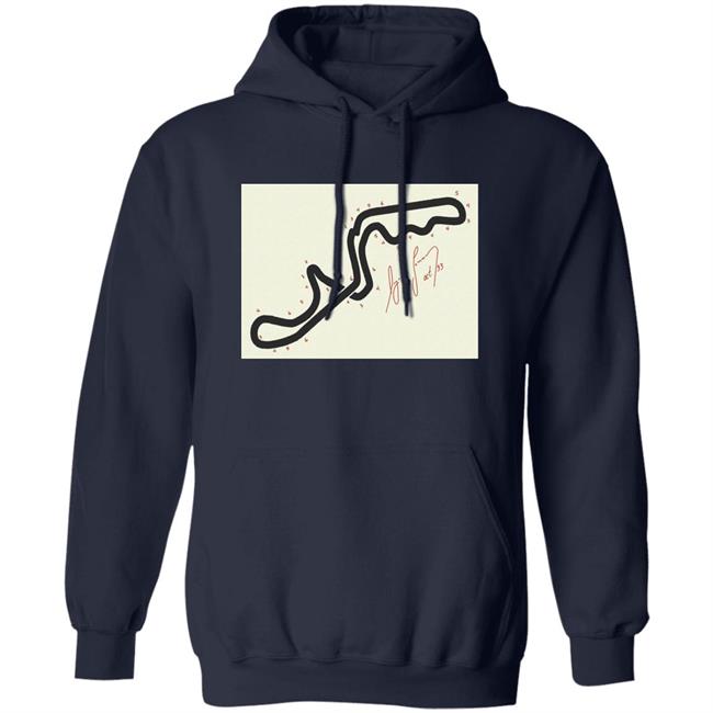 Matt Bishop Ayrton Senna's Hand-Drawn Map Of The Suzuka Gp 1993 Long Sleeve T Shirt Matt Bishop Ayrton Senna's Hand-Drawn Map Of The Suzuka Gp 1993 Long Sleeve T Shirt