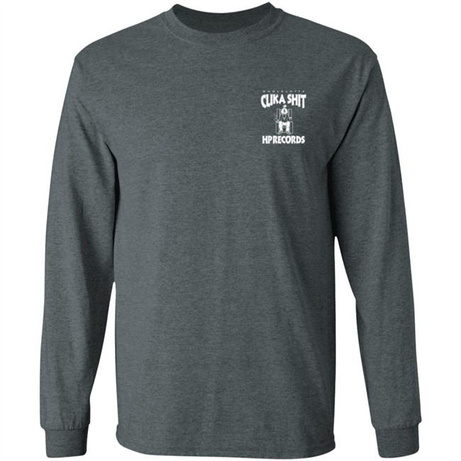 Limited Edition Hp Records Merch Clika Shit Pullover Hoodie Sweatshirt Limited Edition Hp Records Merch Clika Shit Pullover Hoodie Sweatshirt