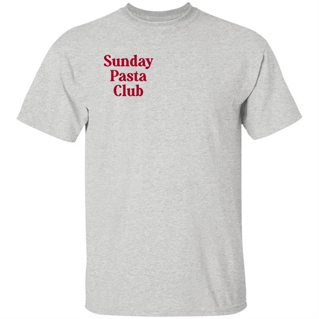Beverly Hills Cooking Club Store Sunday Pasta Club Shirt Dominic DeAngelis Isabella Green