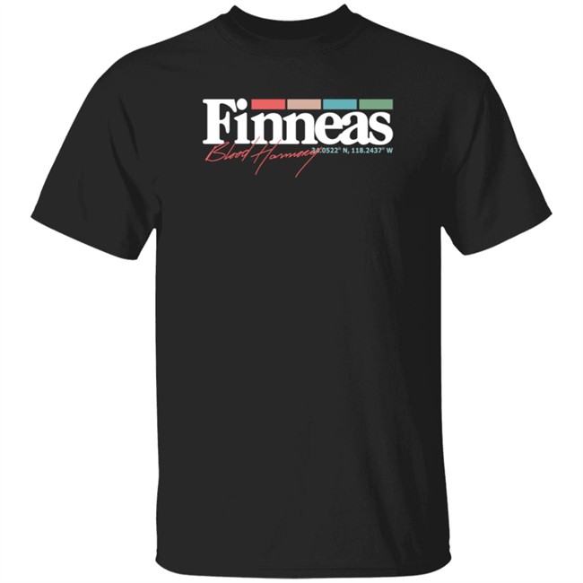 Limited Edition Finneas Merch Finneas Color Swatch Shirt