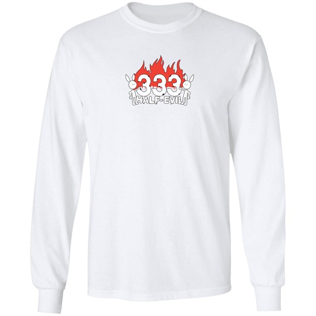 Limited Edition Half Evil Merch 333 Half Evil Kodone Flame Logo Hoodie Limited Edition Half Evil Merch 333 Half Evil Kodone Flame Logo Hoodie