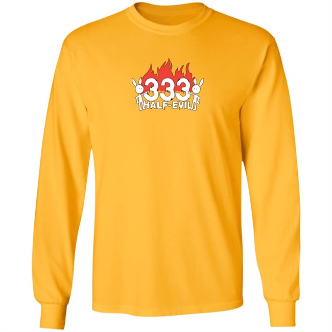 Limited Edition Half Evil Merch 333 Half Evil Kodone Flame Logo Hoodie Limited Edition Half Evil Merch 333 Half Evil Kodone Flame Logo Hoodie
