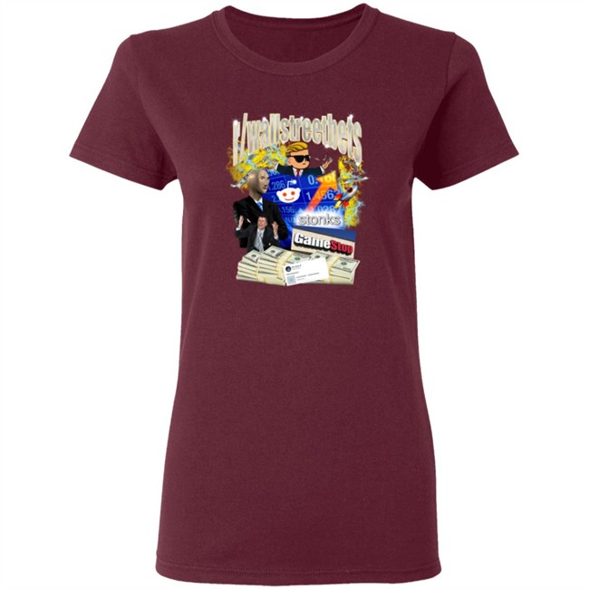 Limited Edition GameStop Pizzaslime Merch The R Wallstreetbets T Shirt To Reddit stonks going up The R Wallstreetbets T Shirt Limited Edition GameStop Pizzaslime Merch The R Wallstreetbets T Shirt To Reddit stonks going up The R Wallstreetbets T Shirt