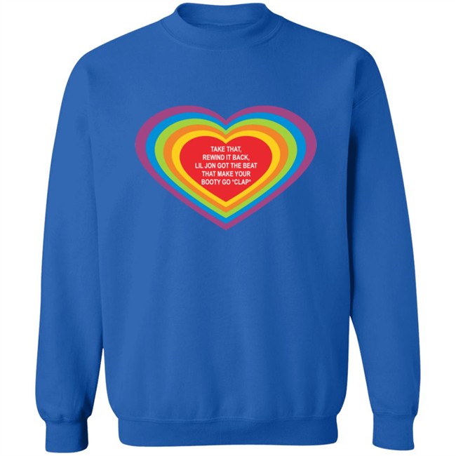 Limited Edition Sarah Baska Merch Booty Clap Sweatshirt Limited Edition Sarah Baska Merch Booty Clap Sweatshirt