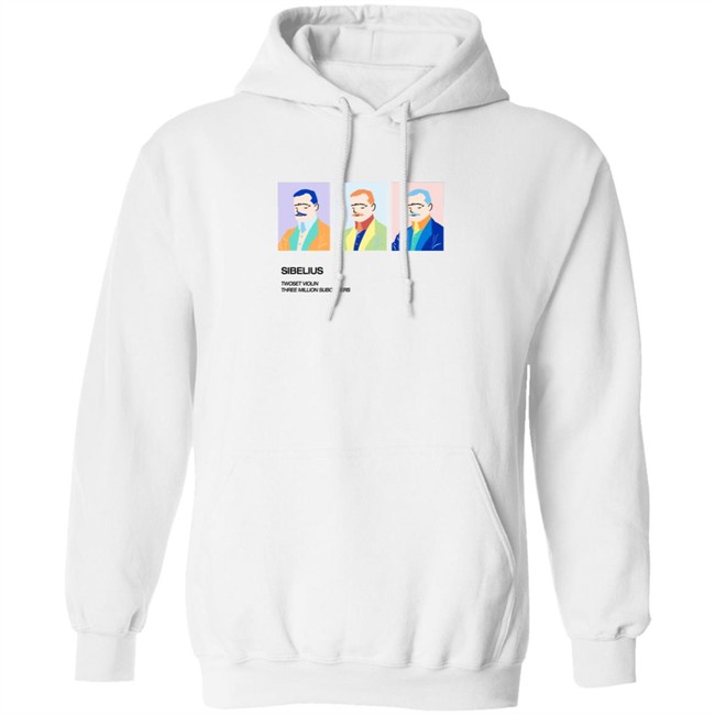 Limited Edition Sibelius TwoSet Violin Three Million Subscribers Hoodie