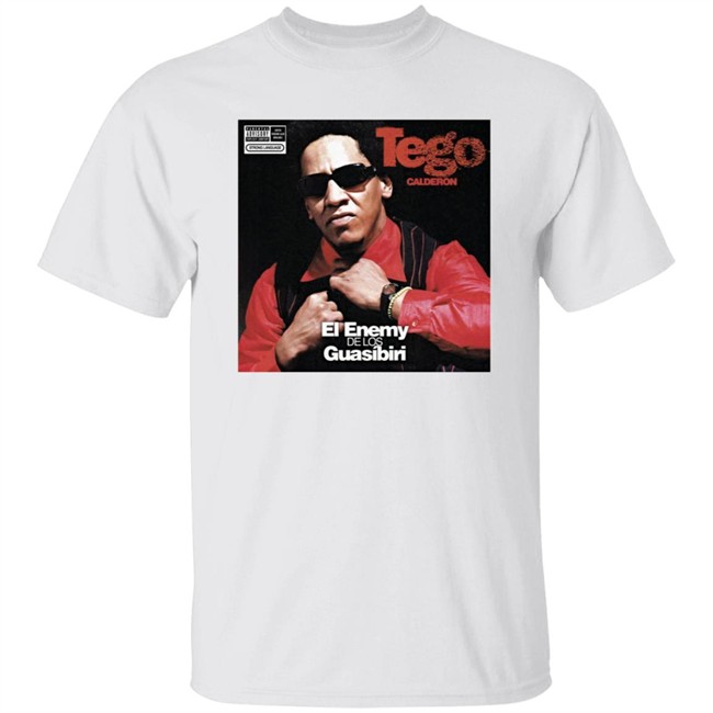 Limited Edition Tego Calderon ‎El Enemy De Los Guasibiri Shirt