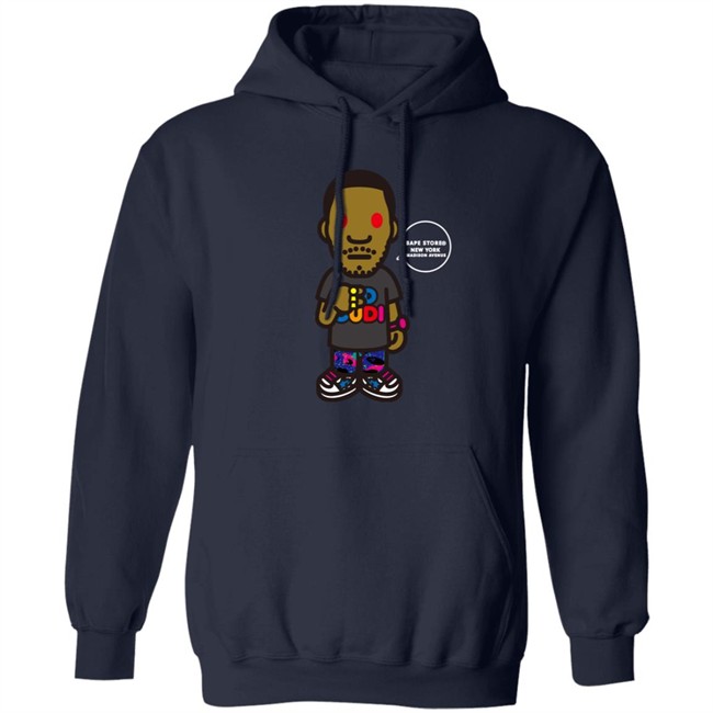 Bape Store Kid Cudi New York Madison Ave Tee Shirt Bape Store Kid Cudi New York Madison Ave Tee Shirt