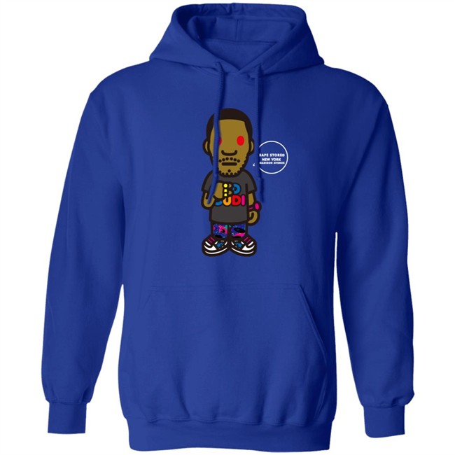 Bape Store Kid Cudi New York Madison Ave Tee Shirt Bape Store Kid Cudi New York Madison Ave Tee Shirt