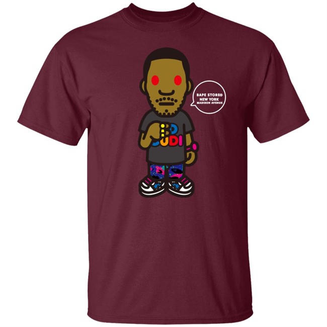 Bape Store Kid Cudi New York Madison Ave Tee Shirt Bape Store Kid Cudi New York Madison Ave Tee Shirt