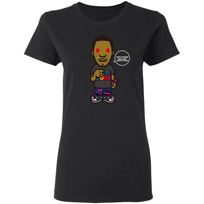 Bape Store Kid Cudi New York Madison Ave Tee Shirt Bape Store Kid Cudi New York Madison Ave Tee Shirt