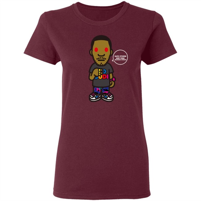 Bape Store Kid Cudi New York Madison Ave Tee Shirt Bape Store Kid Cudi New York Madison Ave Tee Shirt