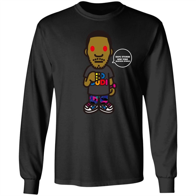 Bape Store Kid Cudi New York Madison Ave Tee Shirt Bape Store Kid Cudi New York Madison Ave Tee Shirt