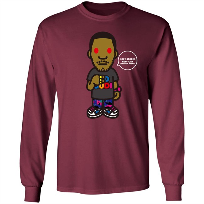 Bape Store Kid Cudi New York Madison Ave Tee Shirt Bape Store Kid Cudi New York Madison Ave Tee Shirt