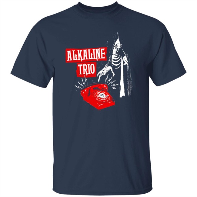 Alkaline Trio Call Me Tee Shirt Alkaline Trio Call Me Tee Shirt