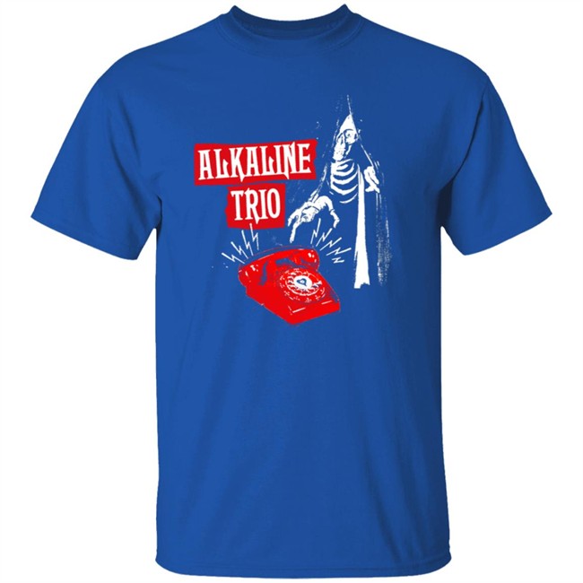 Alkaline Trio Call Me Tee Shirt Alkaline Trio Call Me Tee Shirt