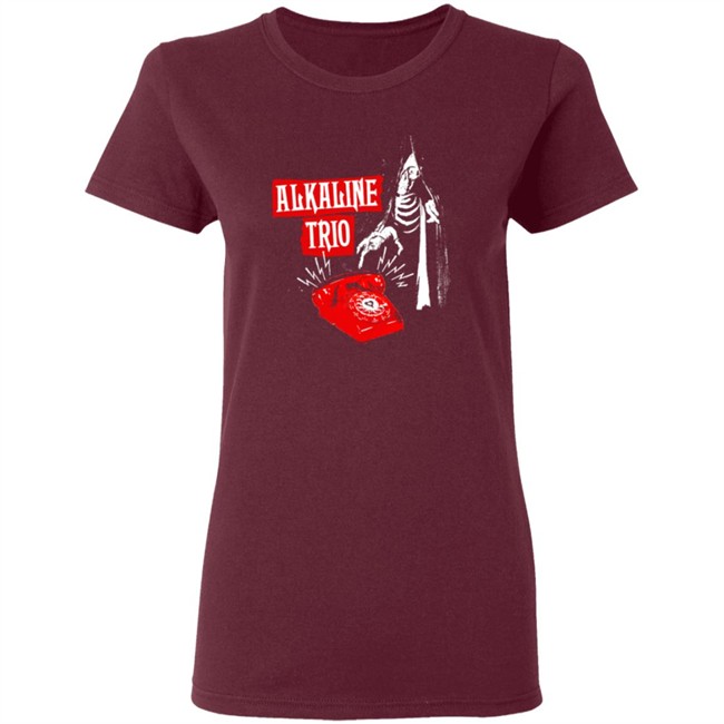 Alkaline Trio Call Me Tee Shirt Alkaline Trio Call Me Tee Shirt