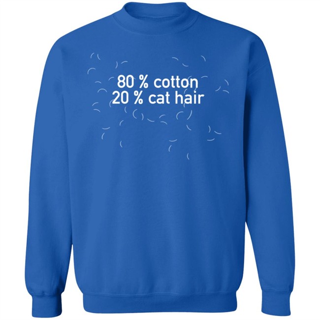 80 Cotton 20 Cat Hair T Shirt 80 Cotton 20 Cat Hair T Shirt
