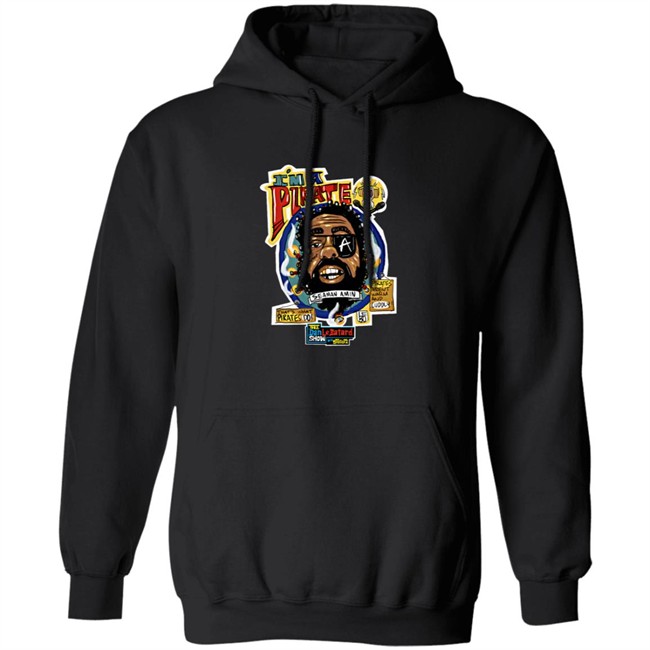 Limited Edition Dan Le Batard Show Amin Pirate T Shirt Limited Edition Dan Le Batard Show Amin Pirate T Shirt