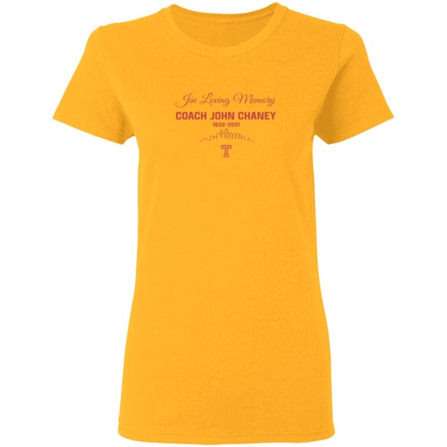 Limited Edition In Loving Memory Coach John Chaney 1932 2021 Shirt Limited Edition In Loving Memory Coach John Chaney 1932 2021 Shirt