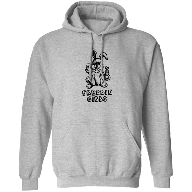 Limited Edition Kanecomics Freddie Gibbs Cartoon Bunny Hoodie