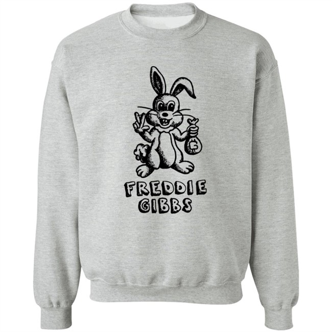 Limited Edition Kanecomics Freddie Gibbs Cartoon Bunny Hoodie Limited Edition Kanecomics Freddie Gibbs Cartoon Bunny Hoodie