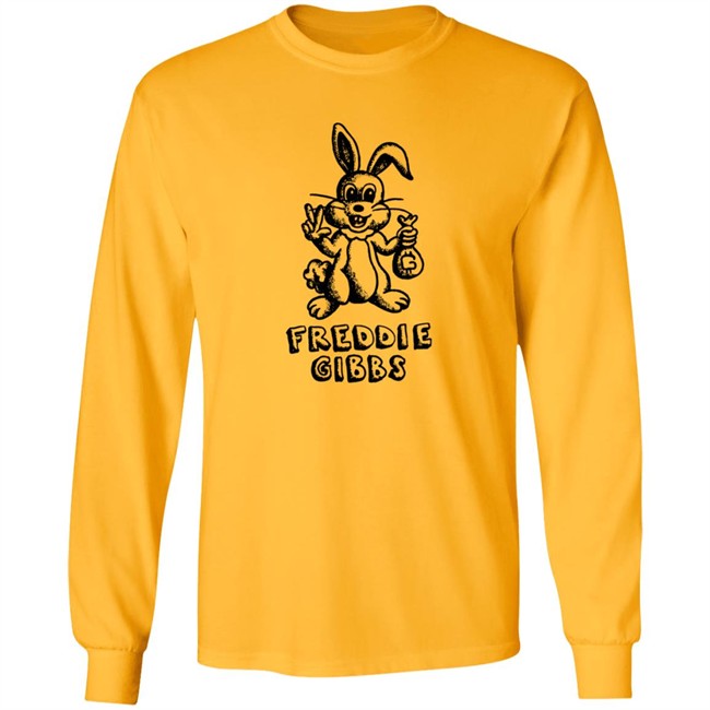 Limited Edition Kanecomics Freddie Gibbs Cartoon Bunny Hoodie Limited Edition Kanecomics Freddie Gibbs Cartoon Bunny Hoodie