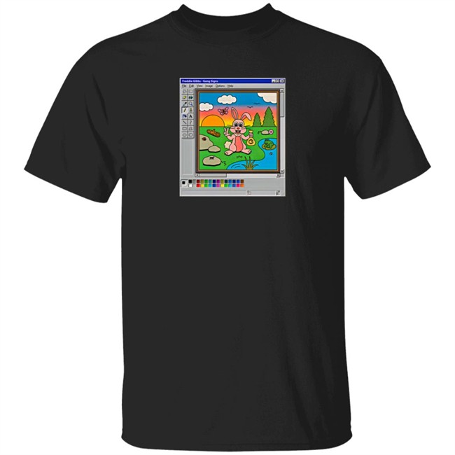 Limited Edition Kanecomics Freddie Gibbs Cpu Bunny Tee Shirt