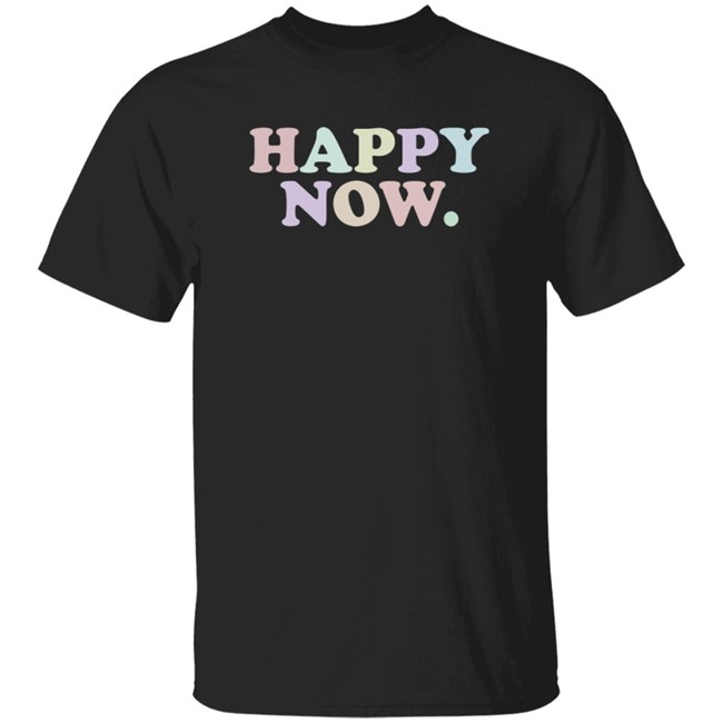 Multi Color Happy Now Pentatonix Tee Shirt