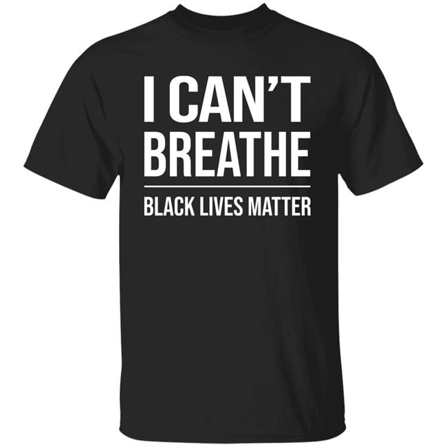 Bubba Wallace BLM I Can't Breathe Black Lives Matter Shirt