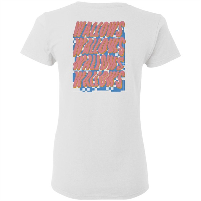 Wallows Music Wallows Warped Logo Hoodie Wallows Music Wallows Warped Logo Hoodie