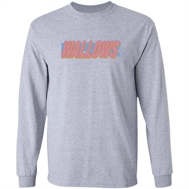 Wallows Music Wallows Warped Logo Hoodie Wallows Music Wallows Warped Logo Hoodie