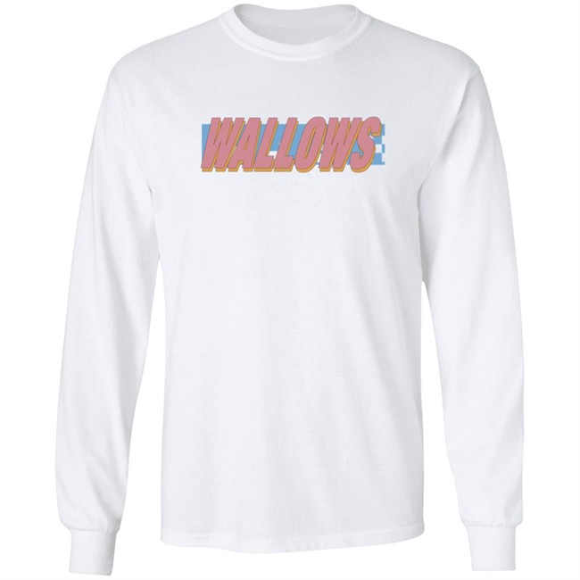 Wallows Music Wallows Warped Logo Hoodie Wallows Music Wallows Warped Logo Hoodie