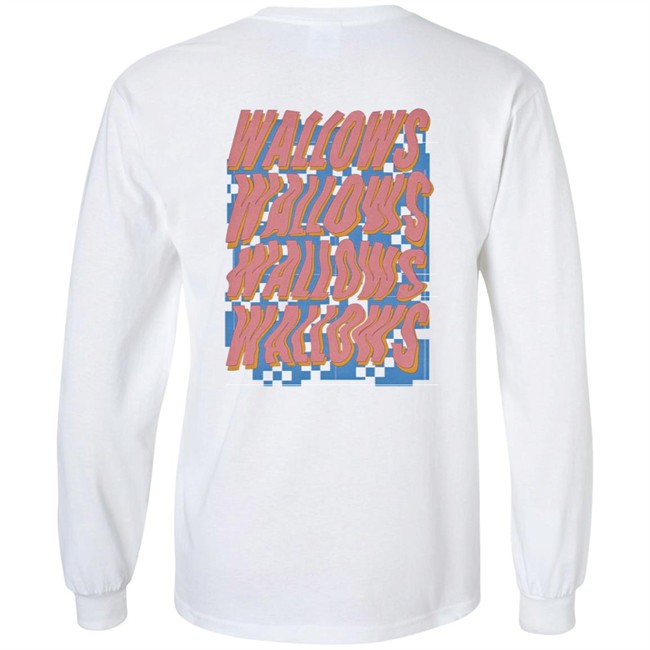 Wallows Music Wallows Warped Logo Hoodie Wallows Music Wallows Warped Logo Hoodie