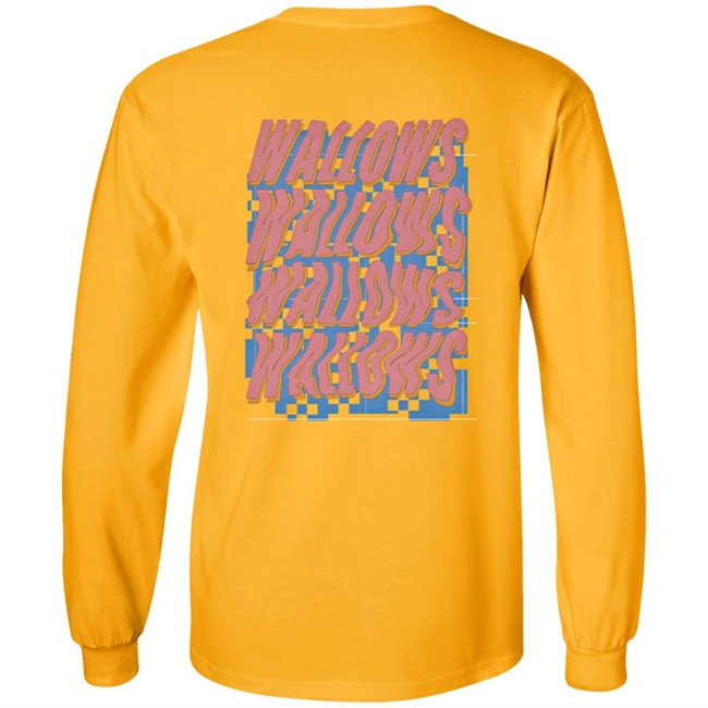 Wallows Music Wallows Warped Logo Hoodie Wallows Music Wallows Warped Logo Hoodie