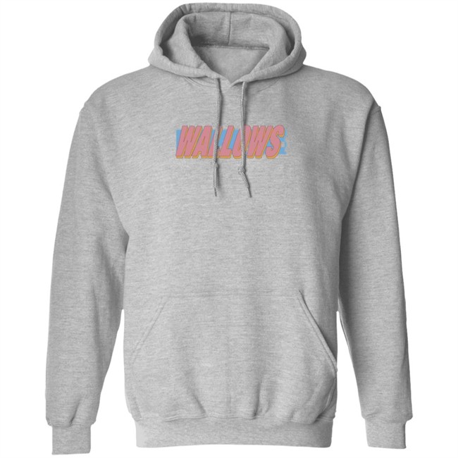 Wallows Music Wallows Warped Logo Hoodie Wallows Music Wallows Warped Logo Hoodie
