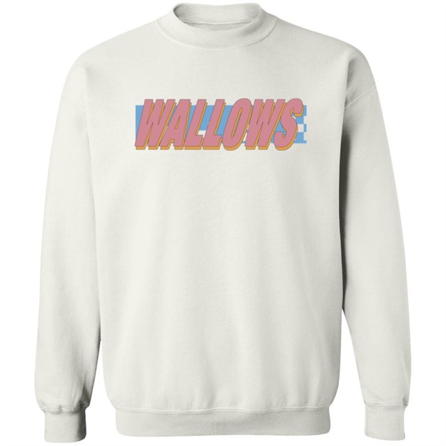 Wallows Music Wallows Warped Logo Hoodie Wallows Music Wallows Warped Logo Hoodie