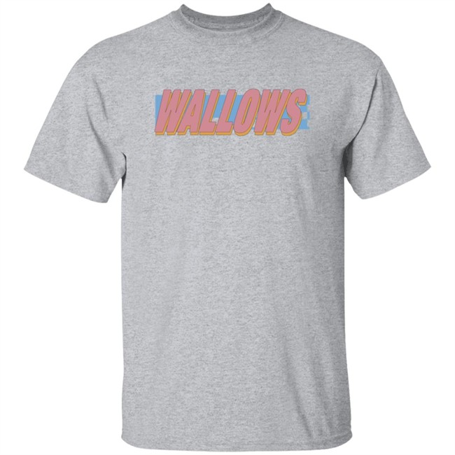 Wallows Music Wallows Warped Logo Hoodie Wallows Music Wallows Warped Logo Hoodie