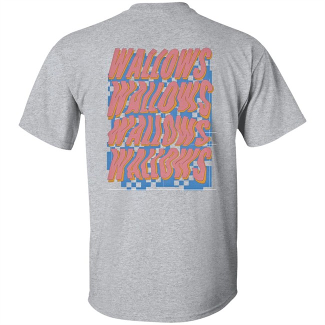 Wallows Music Wallows Warped Logo Hoodie Wallows Music Wallows Warped Logo Hoodie