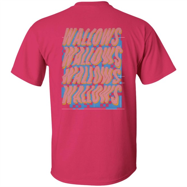 Wallows Music Wallows Warped Logo Hoodie Wallows Music Wallows Warped Logo Hoodie