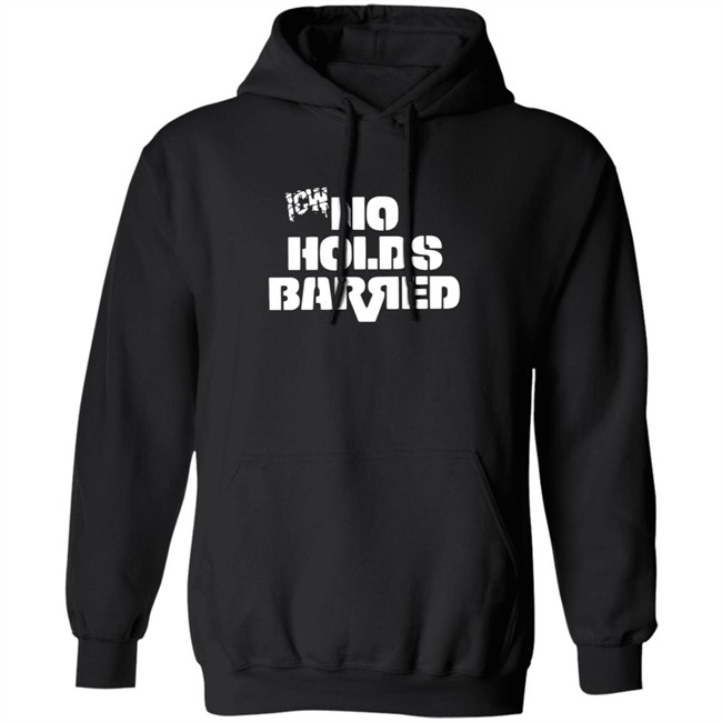 Icw No Holds Barred Classic Logo Shirt White Icw No Holds Barred Classic Logo Shirt White