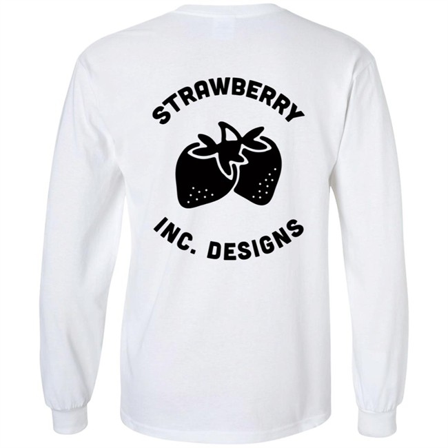 Limited Edition Strawberry Inc Designs Pink Shirt Limited Edition Strawberry Inc Designs Pink Shirt