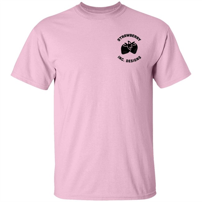 Limited Edition Strawberry Inc Designs Pink Shirt